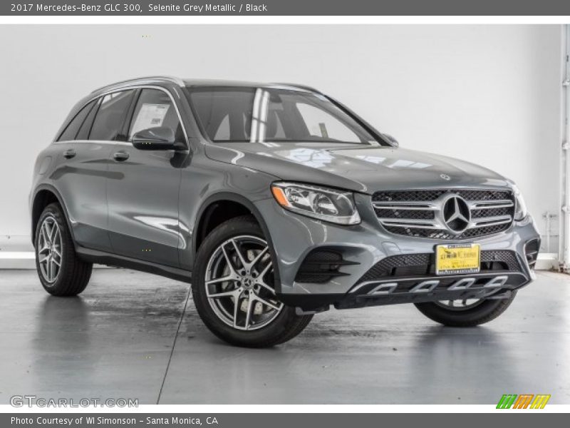 Selenite Grey Metallic / Black 2017 Mercedes-Benz GLC 300
