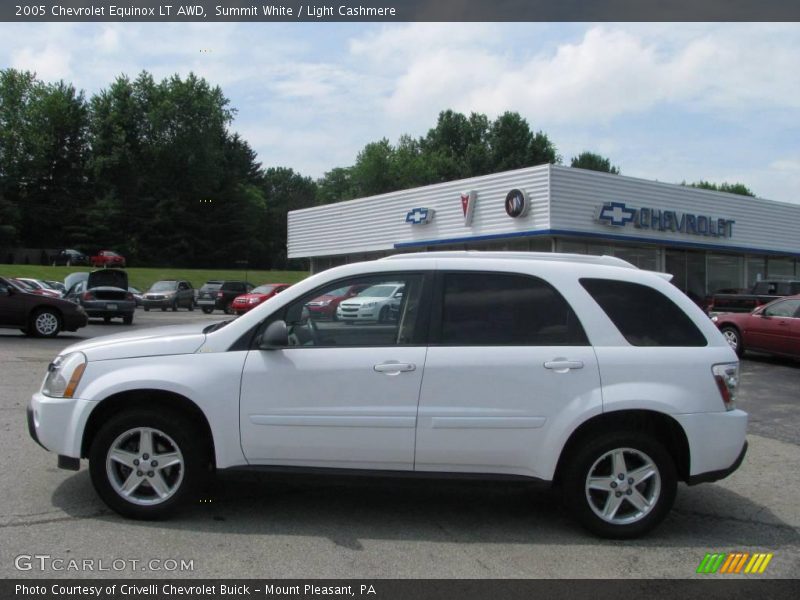 Summit White / Light Cashmere 2005 Chevrolet Equinox LT AWD