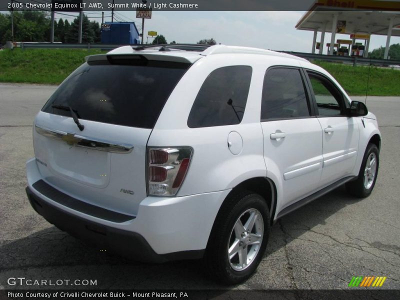 Summit White / Light Cashmere 2005 Chevrolet Equinox LT AWD