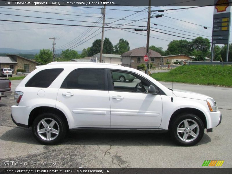 Summit White / Light Cashmere 2005 Chevrolet Equinox LT AWD