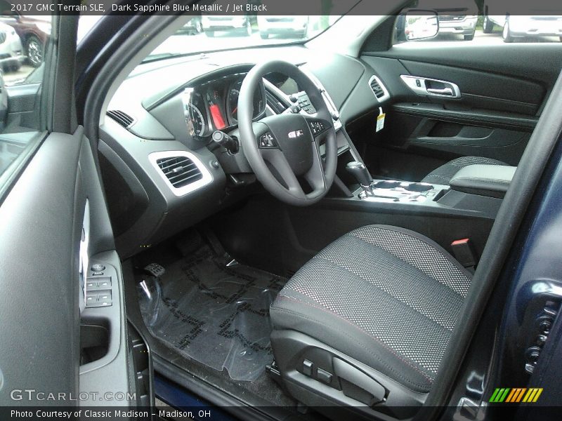 Dark Sapphire Blue Metallic / Jet Black 2017 GMC Terrain SLE