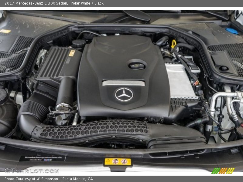 Polar White / Black 2017 Mercedes-Benz C 300 Sedan