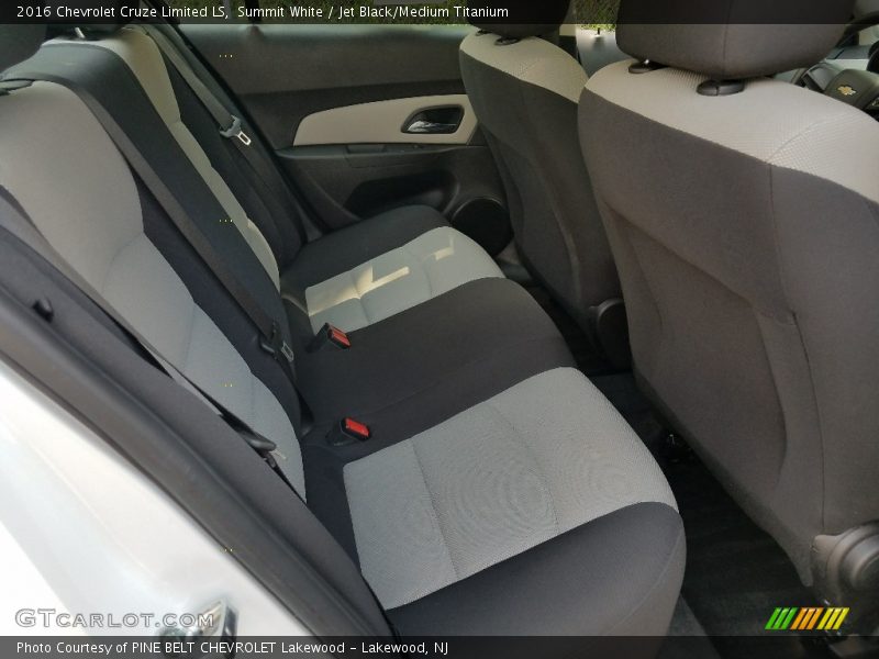Summit White / Jet Black/Medium Titanium 2016 Chevrolet Cruze Limited LS