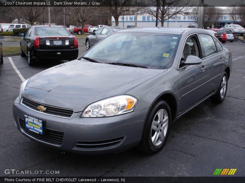 Dark Silver Metallic / Gray 2007 Chevrolet Impala LS