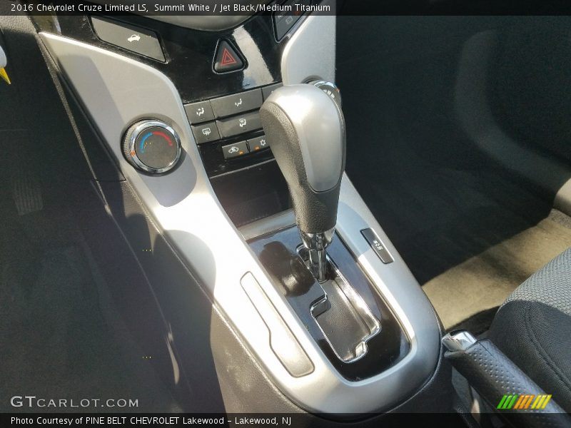 Summit White / Jet Black/Medium Titanium 2016 Chevrolet Cruze Limited LS