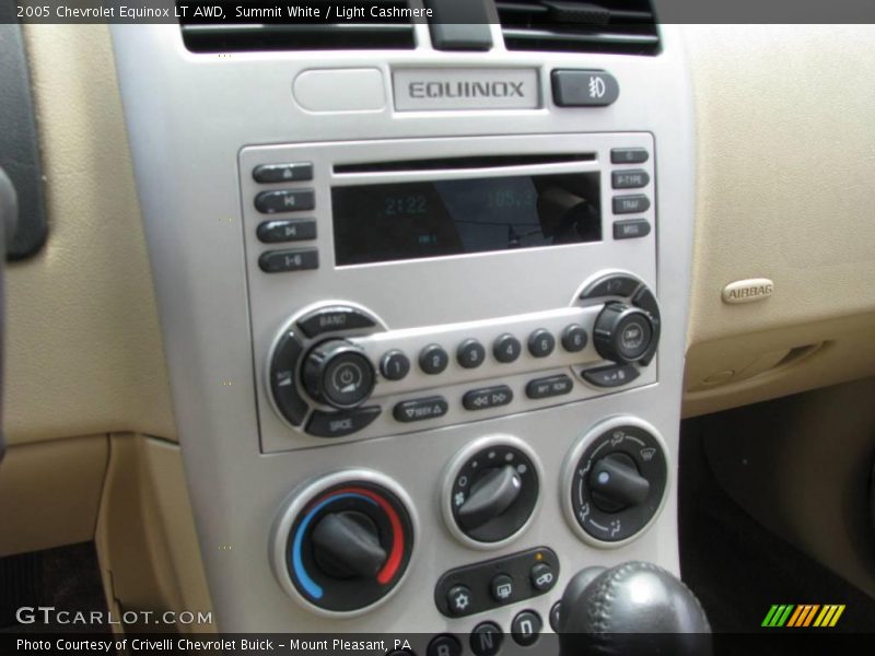 Summit White / Light Cashmere 2005 Chevrolet Equinox LT AWD