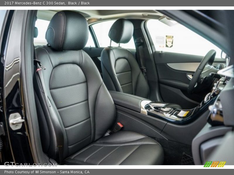 Black / Black 2017 Mercedes-Benz C 300 Sedan