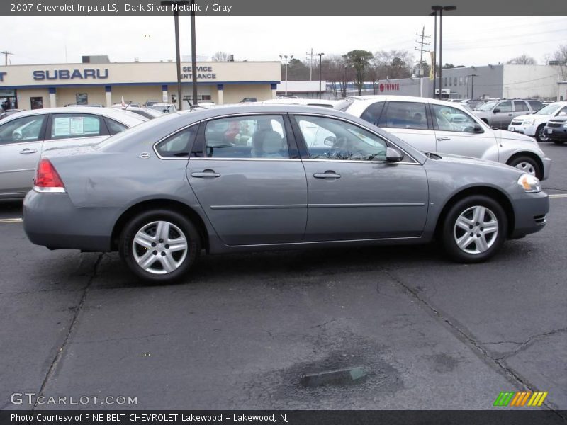 Dark Silver Metallic / Gray 2007 Chevrolet Impala LS