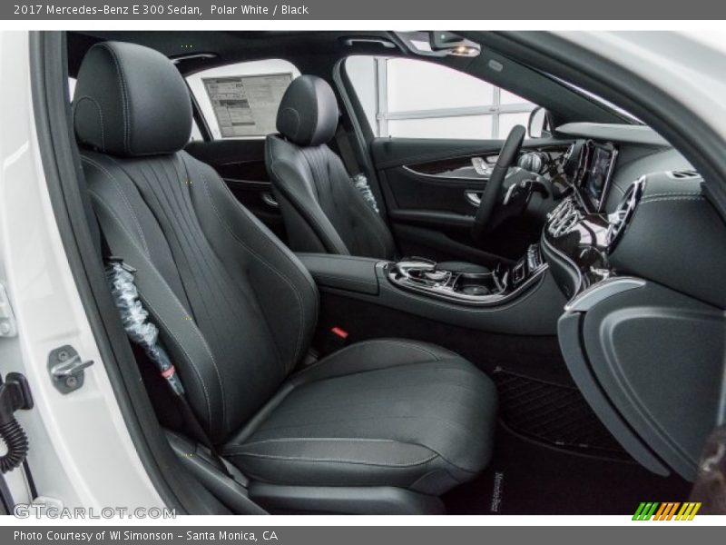 Polar White / Black 2017 Mercedes-Benz E 300 Sedan