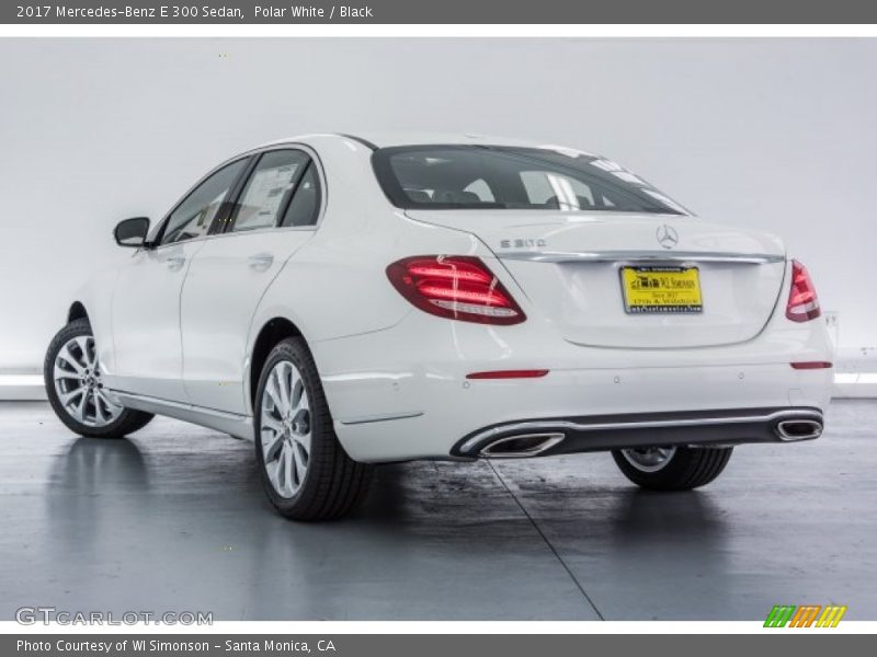 Polar White / Black 2017 Mercedes-Benz E 300 Sedan