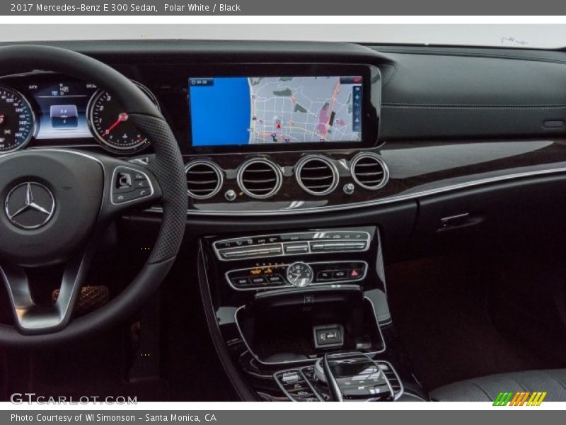 Polar White / Black 2017 Mercedes-Benz E 300 Sedan