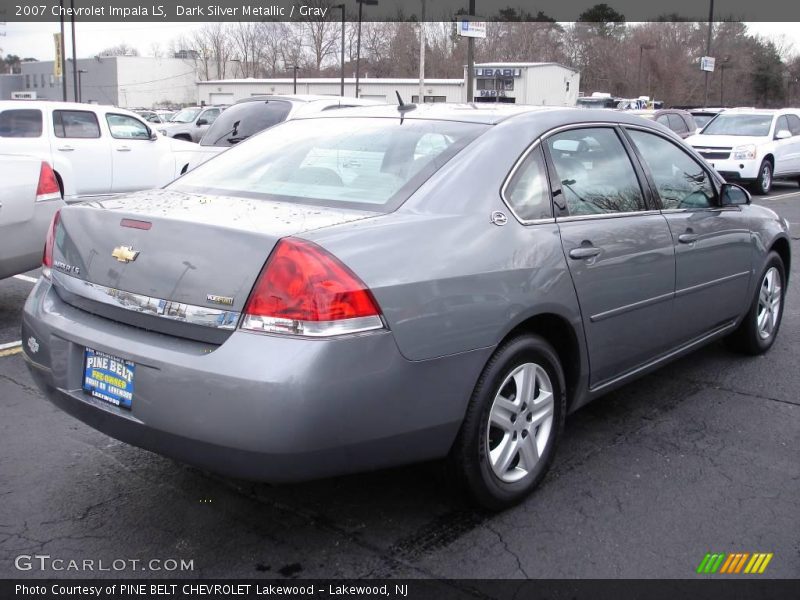 Dark Silver Metallic / Gray 2007 Chevrolet Impala LS