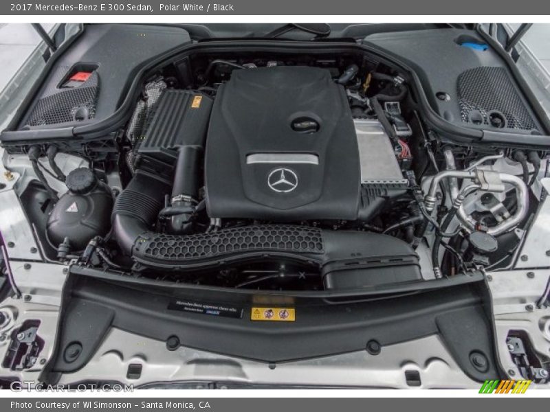 Polar White / Black 2017 Mercedes-Benz E 300 Sedan