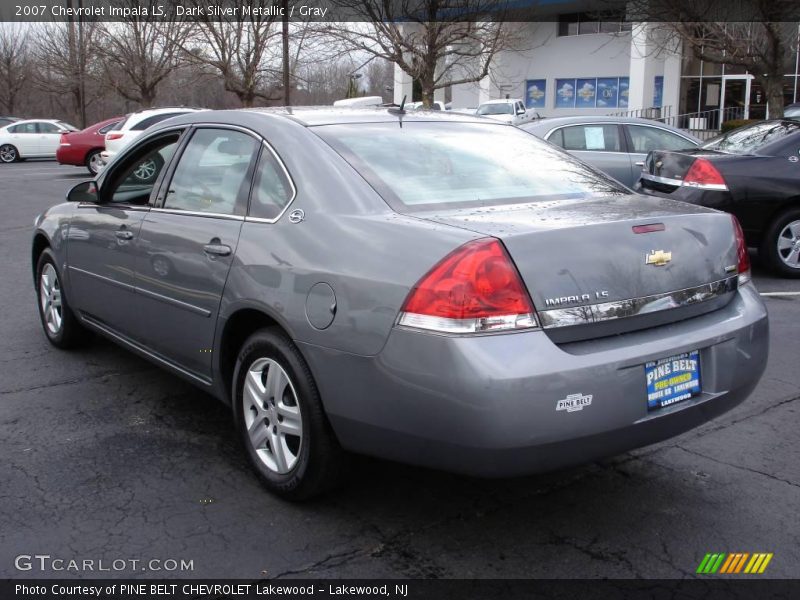 Dark Silver Metallic / Gray 2007 Chevrolet Impala LS