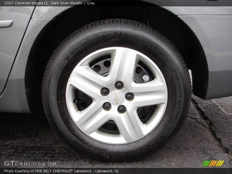 Dark Silver Metallic / Gray 2007 Chevrolet Impala LS