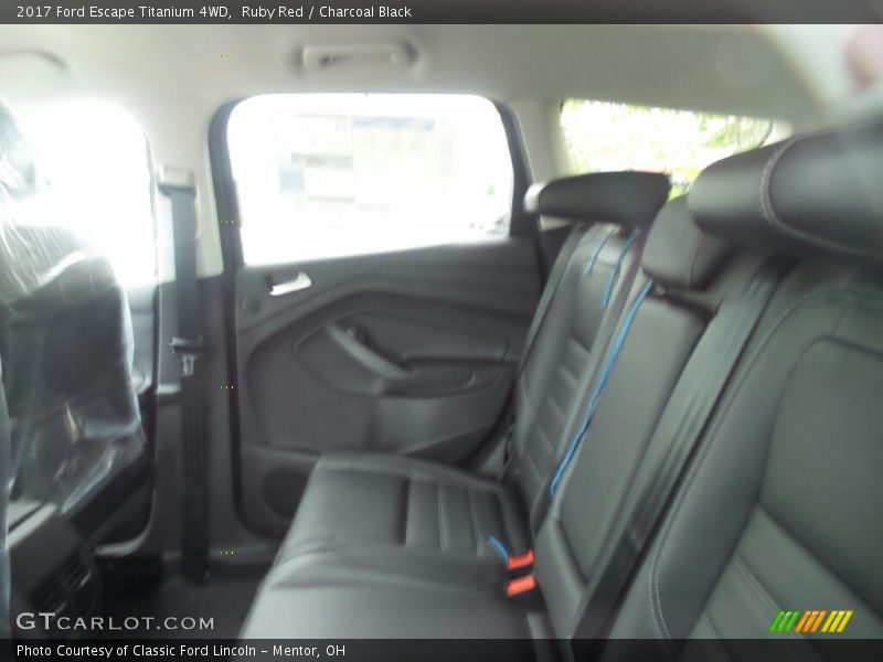 Ruby Red / Charcoal Black 2017 Ford Escape Titanium 4WD