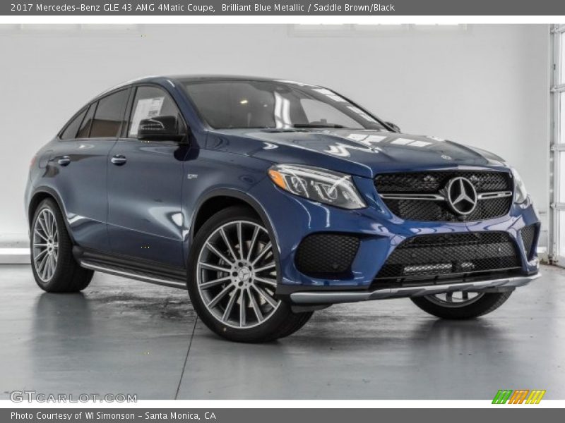 Front 3/4 View of 2017 GLE 43 AMG 4Matic Coupe