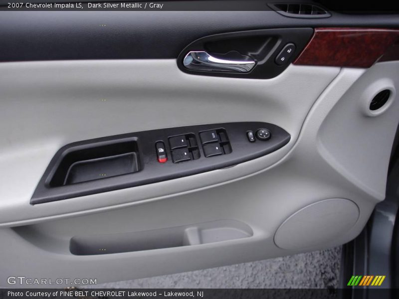 Dark Silver Metallic / Gray 2007 Chevrolet Impala LS