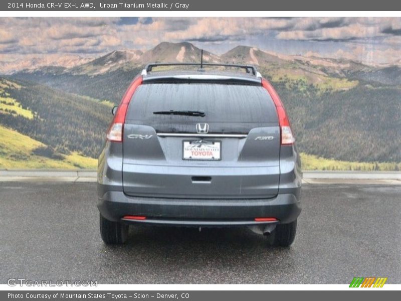 Urban Titanium Metallic / Gray 2014 Honda CR-V EX-L AWD
