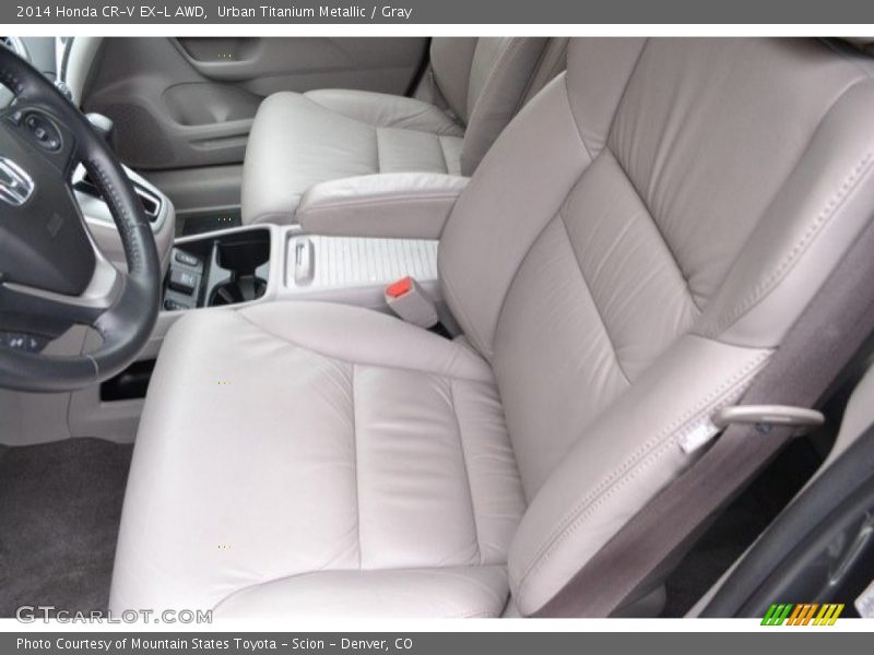 Urban Titanium Metallic / Gray 2014 Honda CR-V EX-L AWD