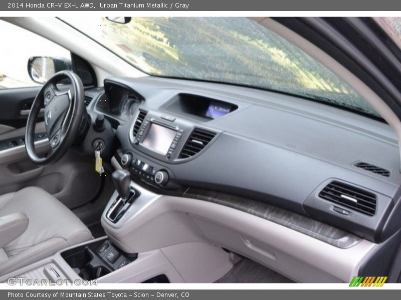 Urban Titanium Metallic / Gray 2014 Honda CR-V EX-L AWD