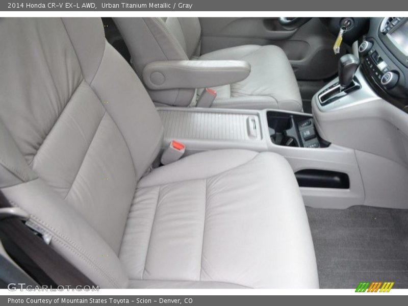 Urban Titanium Metallic / Gray 2014 Honda CR-V EX-L AWD