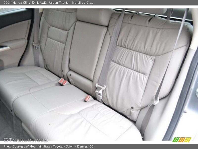 Urban Titanium Metallic / Gray 2014 Honda CR-V EX-L AWD
