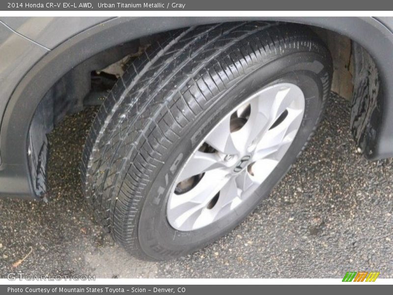 Urban Titanium Metallic / Gray 2014 Honda CR-V EX-L AWD