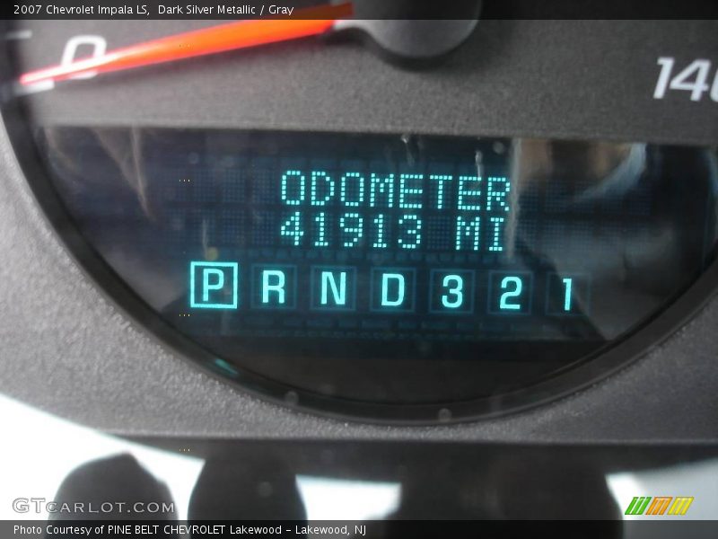 Dark Silver Metallic / Gray 2007 Chevrolet Impala LS
