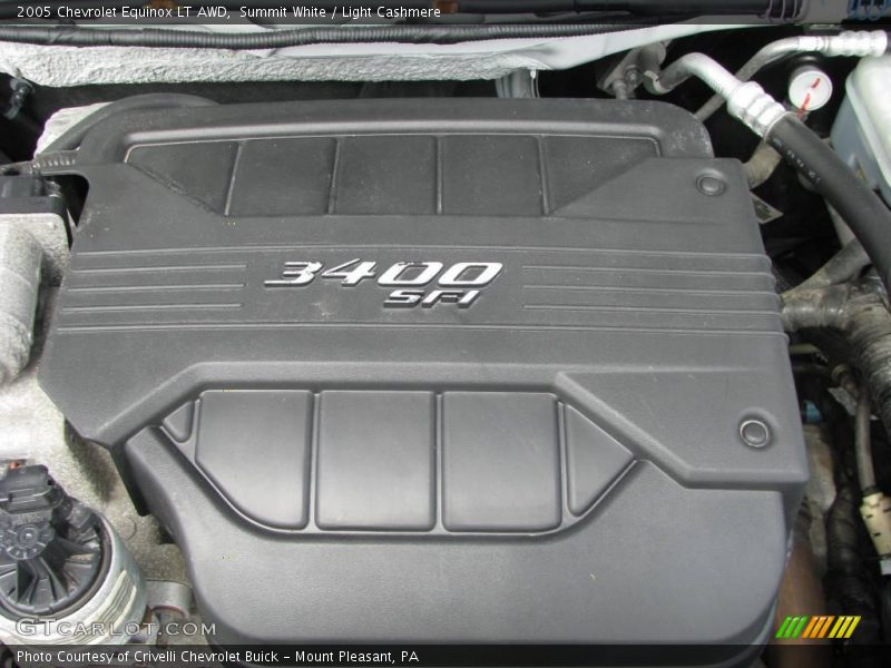 Summit White / Light Cashmere 2005 Chevrolet Equinox LT AWD
