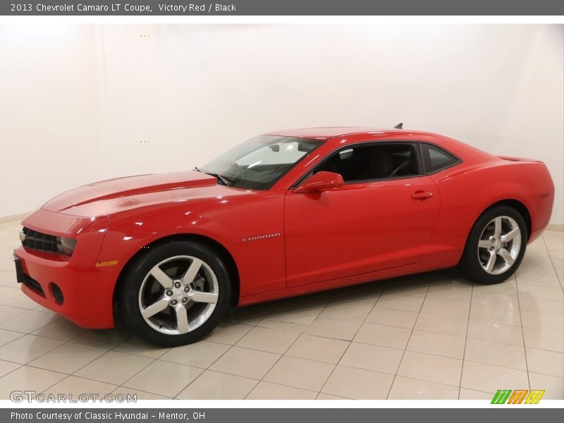Victory Red / Black 2013 Chevrolet Camaro LT Coupe