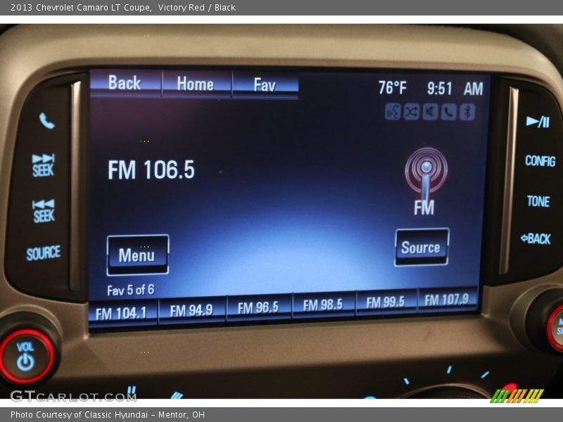 Victory Red / Black 2013 Chevrolet Camaro LT Coupe