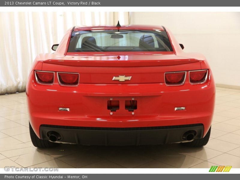 Victory Red / Black 2013 Chevrolet Camaro LT Coupe