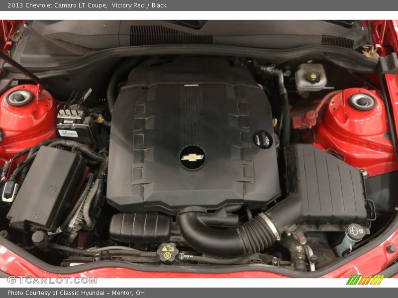 Victory Red / Black 2013 Chevrolet Camaro LT Coupe