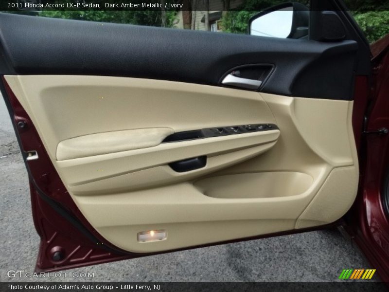 Dark Amber Metallic / Ivory 2011 Honda Accord LX-P Sedan