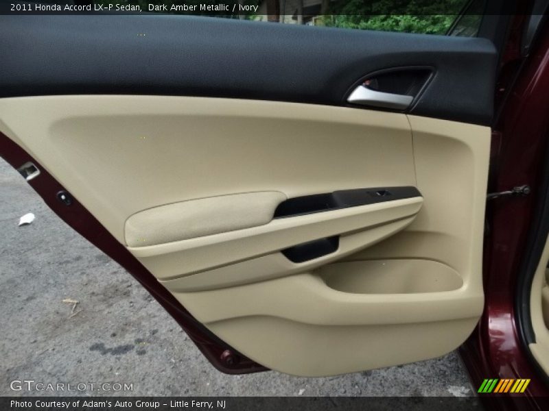 Dark Amber Metallic / Ivory 2011 Honda Accord LX-P Sedan