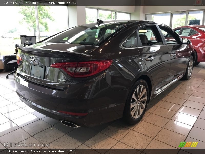 Dark Truffle / Gray 2017 Hyundai Sonata Sport