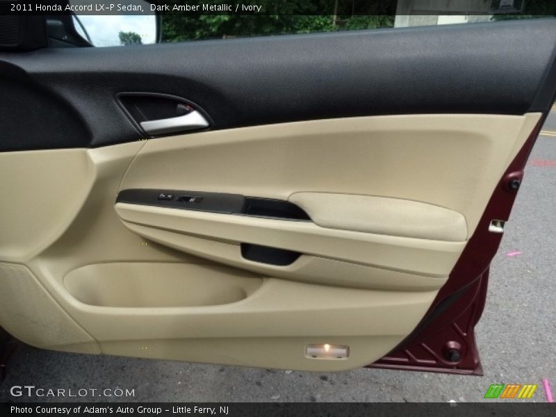 Dark Amber Metallic / Ivory 2011 Honda Accord LX-P Sedan