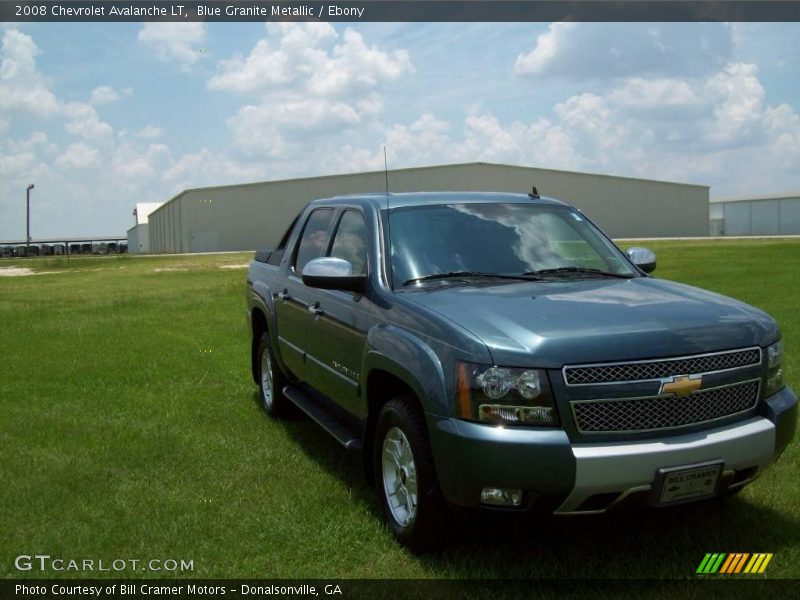 Blue Granite Metallic / Ebony 2008 Chevrolet Avalanche LT