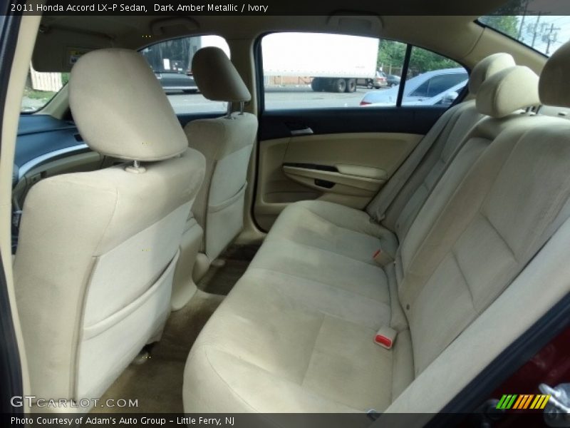 Dark Amber Metallic / Ivory 2011 Honda Accord LX-P Sedan