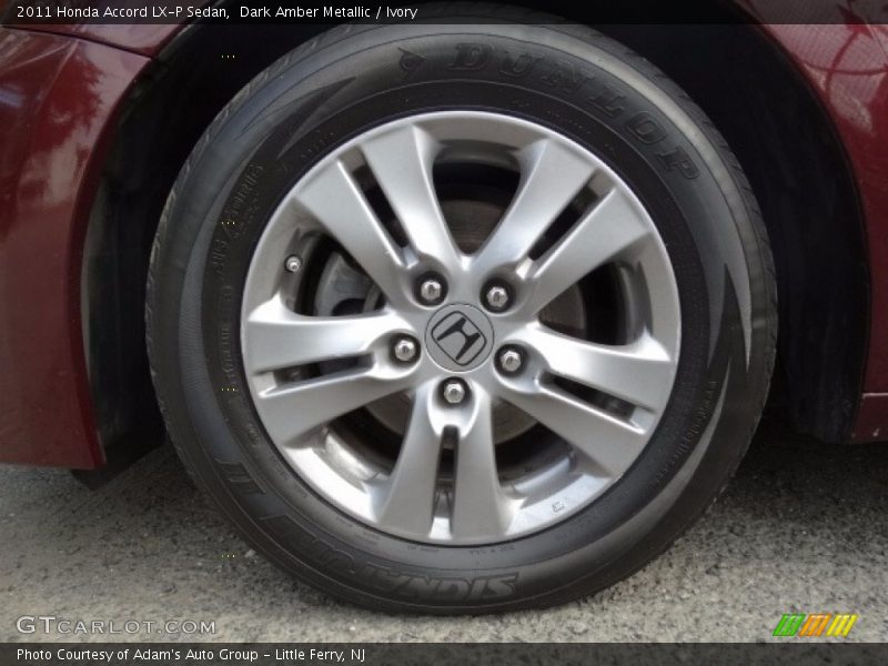 Dark Amber Metallic / Ivory 2011 Honda Accord LX-P Sedan