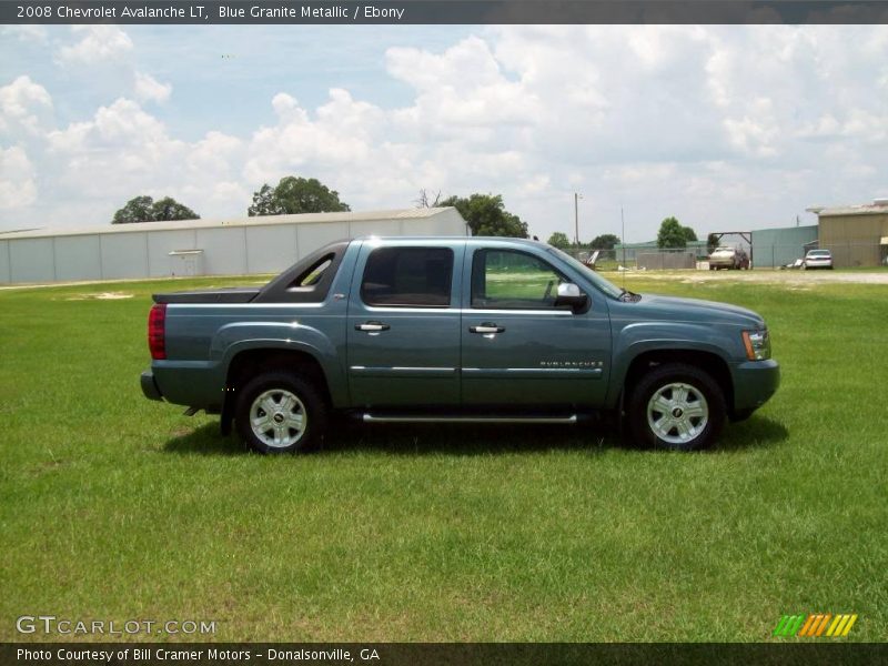Blue Granite Metallic / Ebony 2008 Chevrolet Avalanche LT