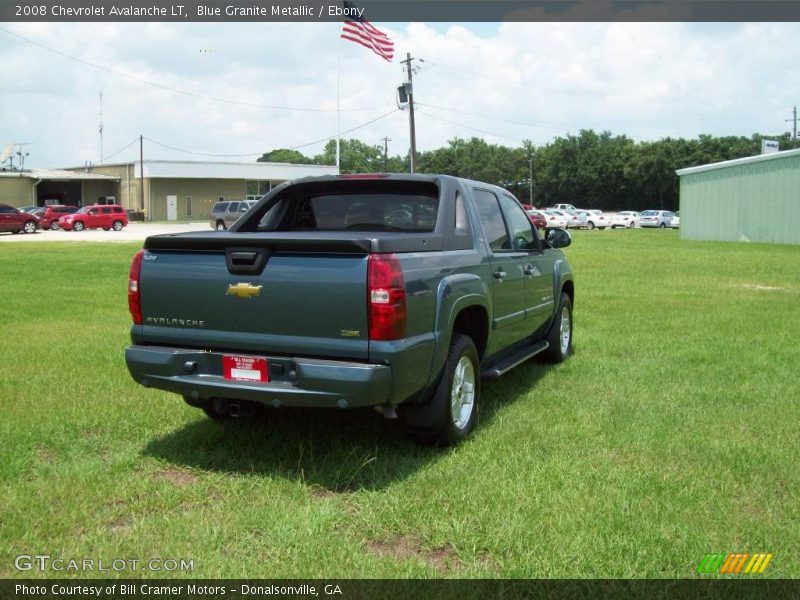 Blue Granite Metallic / Ebony 2008 Chevrolet Avalanche LT