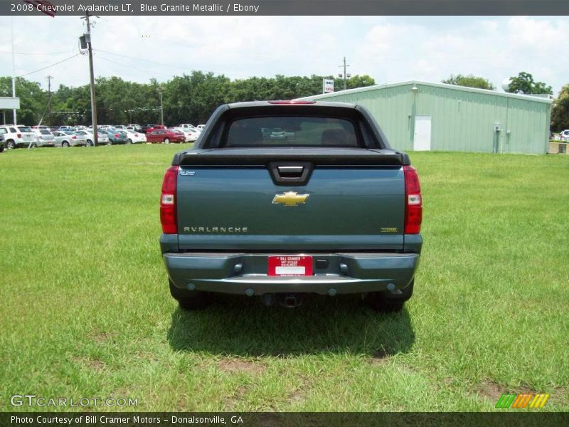Blue Granite Metallic / Ebony 2008 Chevrolet Avalanche LT