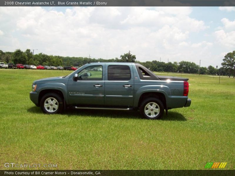 Blue Granite Metallic / Ebony 2008 Chevrolet Avalanche LT