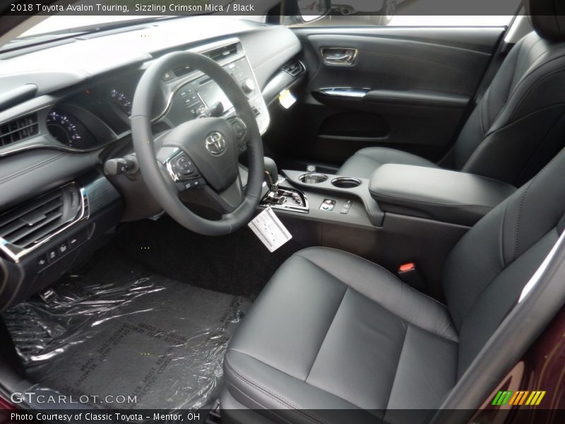  2018 Avalon Touring Black Interior