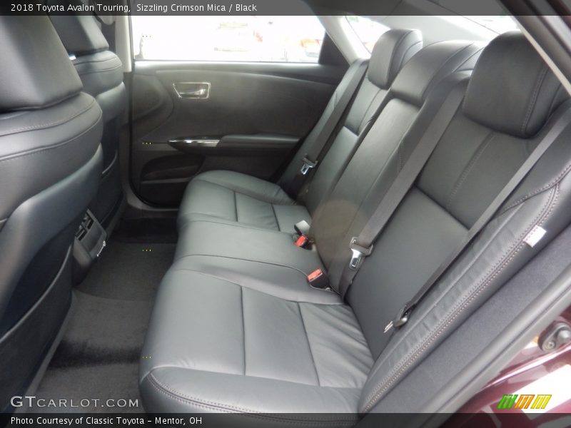 Rear Seat of 2018 Avalon Touring