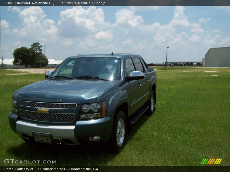 Blue Granite Metallic / Ebony 2008 Chevrolet Avalanche LT