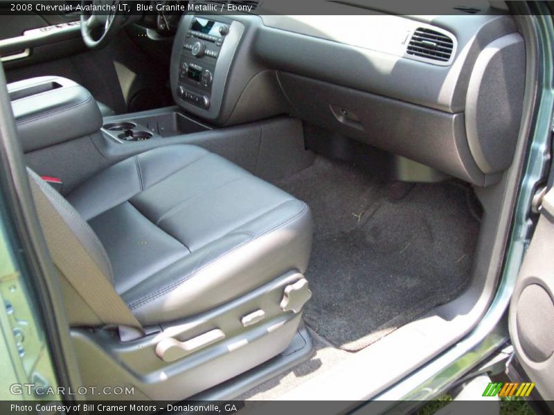 Blue Granite Metallic / Ebony 2008 Chevrolet Avalanche LT