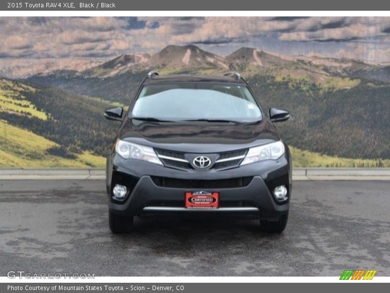 Black / Black 2015 Toyota RAV4 XLE